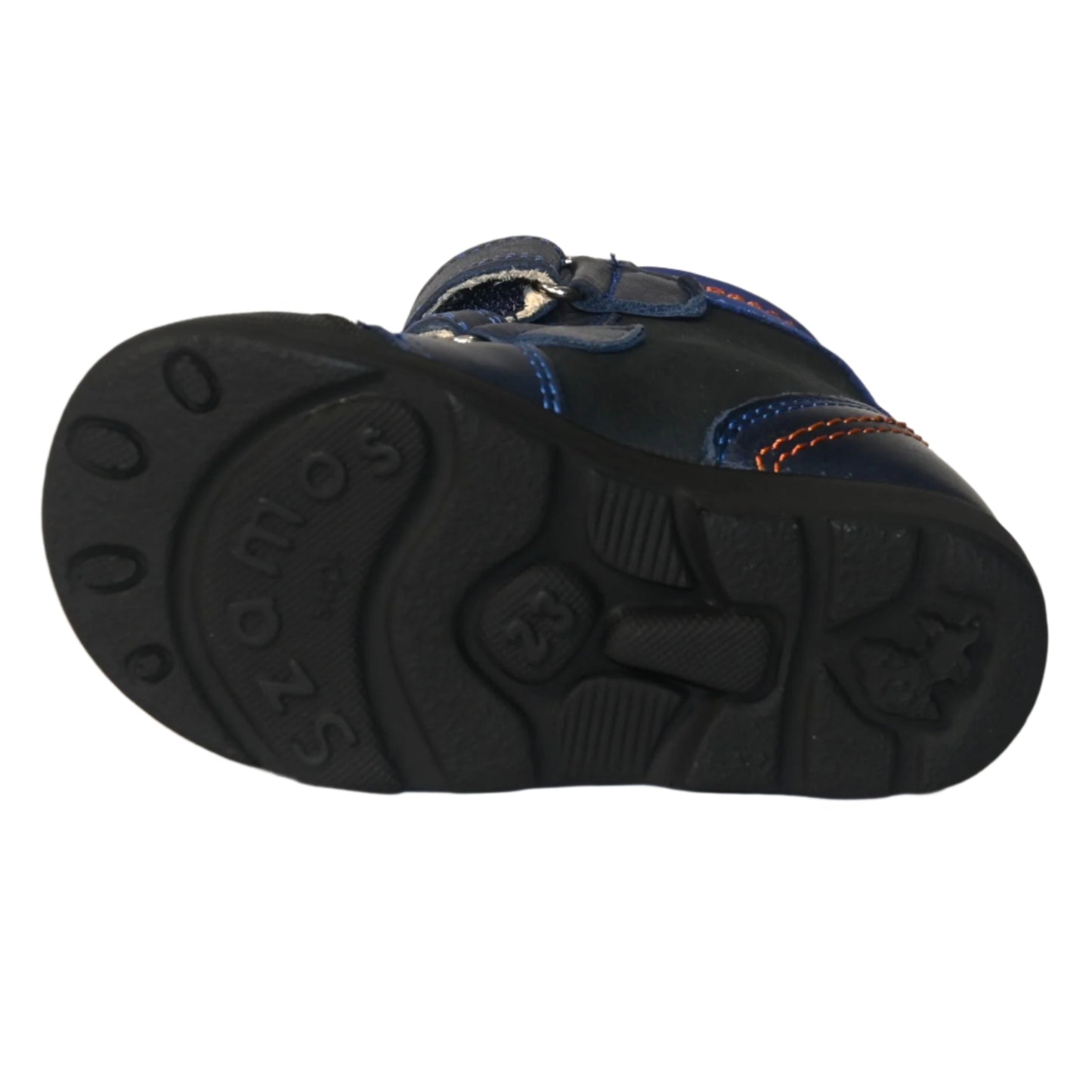 Szamos boys orthopedic (supinated) boots with yellow dump truck